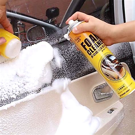 650ML Multi-Functional Lemon Foam Cleaner Stain Remover Decontamination ...