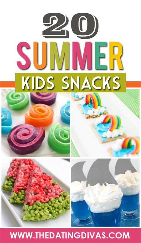 Summer Snacks, Treats, and Eats - by The Dating Divas