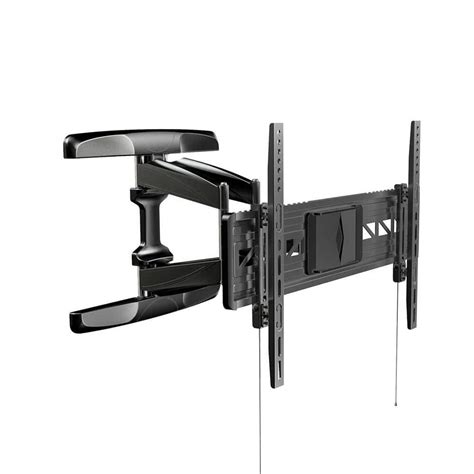 Loctek Full Motion Curved TV Wall Mount Tilt Swivel TV Bracket for 32 in. - 70 in. Both Flat and ...