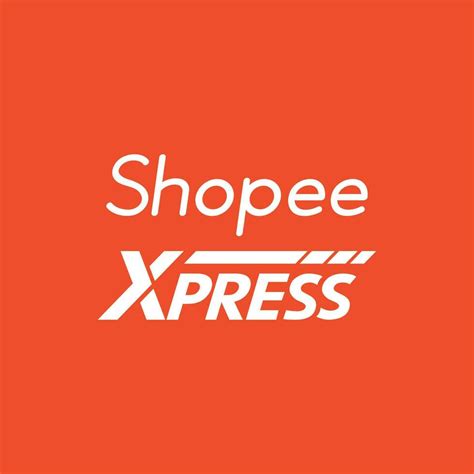 Shopee Xpress logo design banner, Shopee Xpress logo icon with orange background 23860921 Vector ...