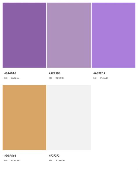 Purple Color Palette