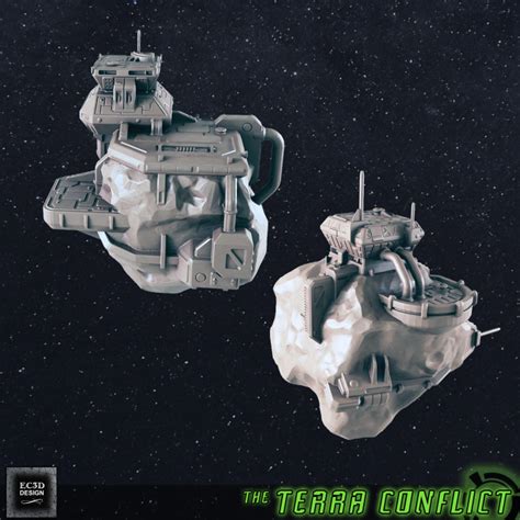 Download Asteroid Bases [Fleet Scale Starship] von Evan Carothers