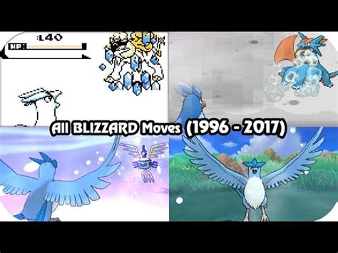 Top 5 strongest Ice-type moves in Pokemon