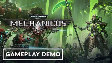 Warhammer 40k: Mechanicus - Official Gameplay Demo | Summer of Gaming 2020 - YouTube