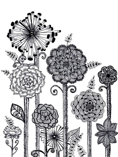 Zentangle Flower Patterns - Bing Images | Flower drawing, Tangle art, Zentangle art