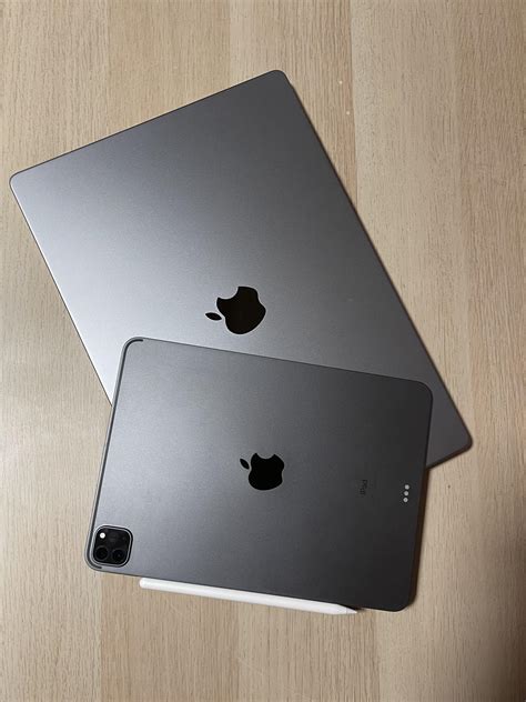 Space Grey M1 Pro MacBook Pro vs iPad Pro 2020 : r/macbookpro