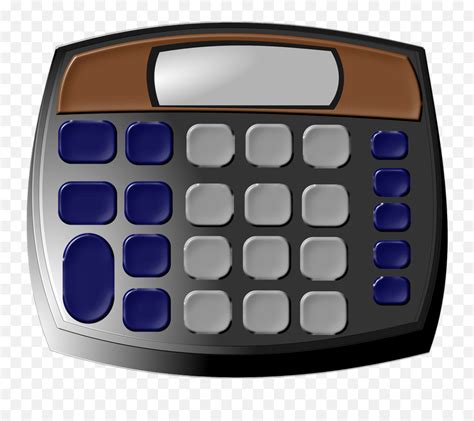 Free Plain Blank Vectors - Calculator Without Numbers Emoji,Emoticon ...