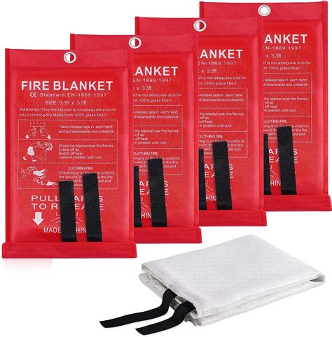 Fire Blanket for Home Kitchen Emergency - Mondoshop Fire Suppression ...