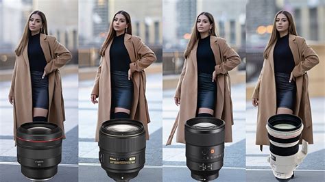 The ULTIMATE PORTRAIT LENS comparison- 85mm 1.2, 105mm 1.4, 135mm 1.8 ...