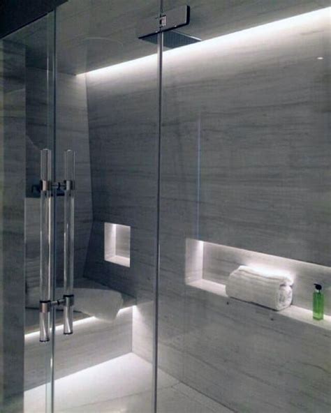 Top 50 Best Shower Lighting Ideas - Bathroom Illumination