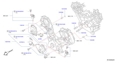 2009 Nissan Pathfinder Engine Camshaft Follower - 13231-1KC3A - Genuine Nissan Part
