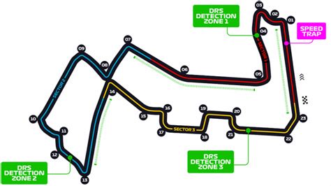 Singapore GP appears to have new track layout for 2023