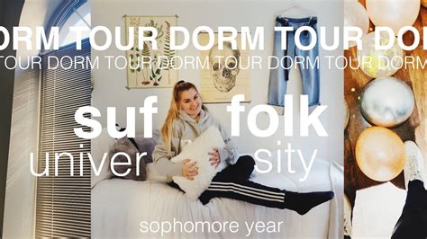 SUFFOLK UNIVERSITY DORM TOUR || sophomore year housing - YouTube