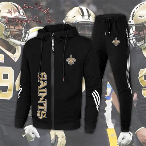 New Orleans Saints New Item Unisex Sets Hoodies Pants Sport | Etsy