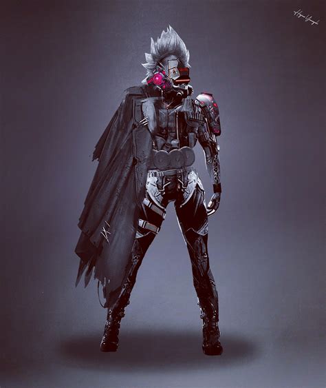 Germán R. - Sci-fi/Cyberpunk Characters Concept Art