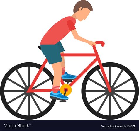 Cycling Royalty Free Vector Image - VectorStock