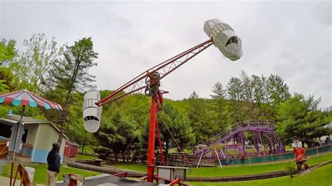 Classic Roll O Plane Flat Ride Ride POV Knoebels Amusement Park ...