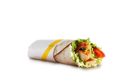 Chicken & Bacon Signature McWrap with Grilled Chicken - Simply Delivery