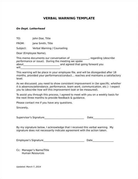 17+ Late Warning Letter Examples - Word, PDF Format Download | Letter templates, Letter example ...