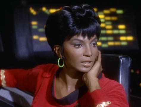 Nichelle Nichols as Uhura in TOS . I was Uhura when my brother and I 'played' Star Trek! | Star ...