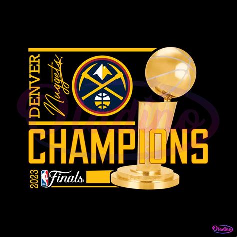 Denver Nuggets Champions NBA Finals 2023 Png Silhouette Files - Oladinoໂມງ Versace ...