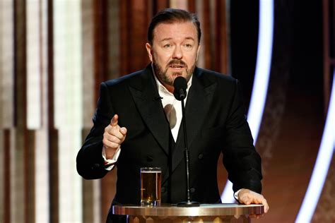 Ricky Gervais Blasts Hollywood in Hilarious Golden Globes Monologue ...