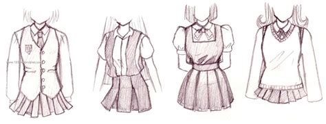 Anime Clothes | Drawing anime clothes, Drawings, Anime drawings