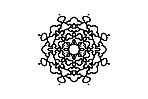 Mandala Ornament Arabic Cute Graphic by happlestudio9 · Creative Fabrica