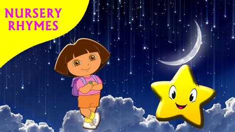 Twinkle Twinkle Little Star Song Dora Nursery Rhymes for Chidren - YouTube