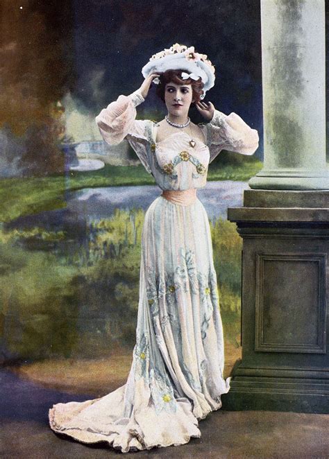 1902 July, Les Modes Paris - Mme Ève Lavallière | Imágenes victorianas, Victoriano, Arte