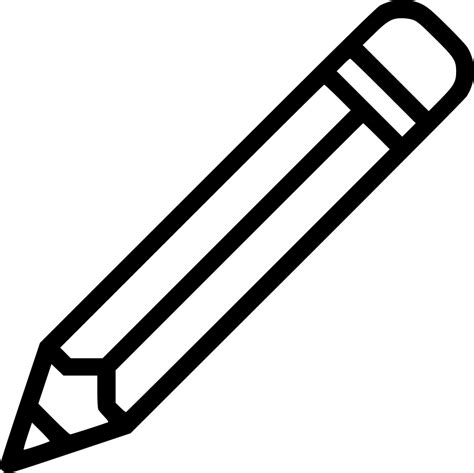 Download Black And White Pencil Clip Art - Png Download (#4505950 ...