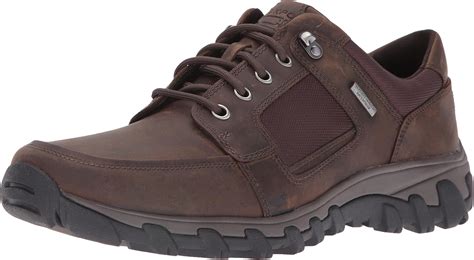 Which Is The Best Rockport Men's Eureka Walking Shoe Brown - Life Maker