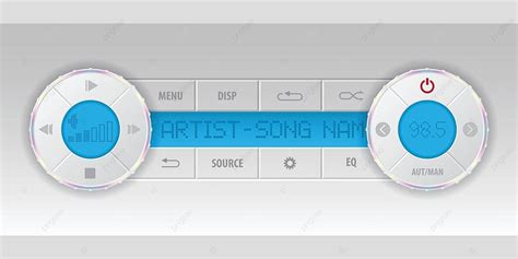 Card Mp3 Player Dashboard Entertainment Stereo Song Vector, Entertainment, Stereo, Song PNG and ...