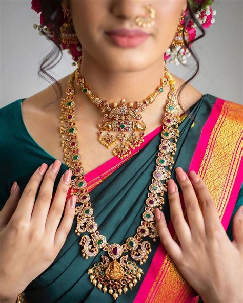 Latest Long Necklace Designs For South Indian Brides • South India ...