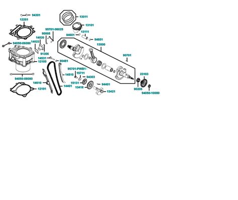 KYMCO UXV 450i Cylinder| Piston | Crankshaft