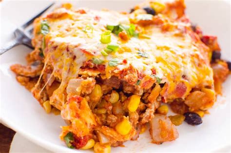 Healthy Mexican Casserole - iFoodReal.com