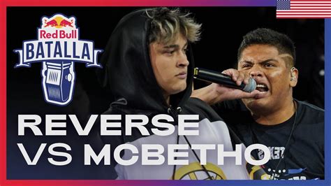 Reverse vs McBetho - Final | Red Bull Estados Unidos 2021 - YouTube