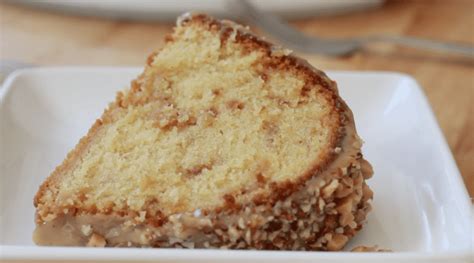 Brown Sugar Caramel Pound Cake Recipe