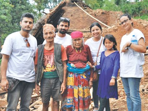 Gandaki School alumni start rehabilitation project