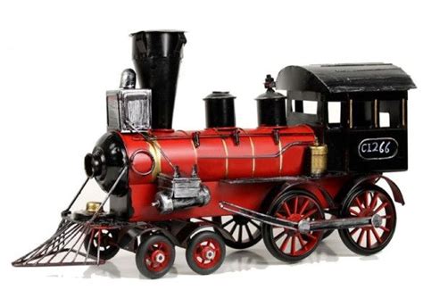 Handmade Antique Tin Model Train-1906 Steam Trains | Model trains, Toy ...