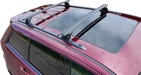 BougeRV Bundle Car Roof Rack Cross Bars for 2011-2021 Jeep Grand Cherokee with Side Rails ...