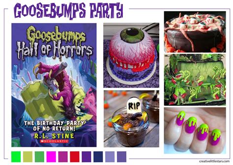 Goosebumps, Goosebumps party, Halloween treats