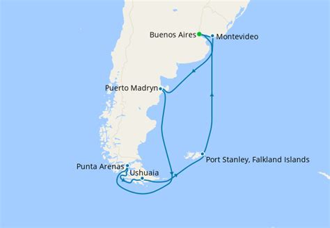 South America & Antarctica from Buenos Aires, Norwegian Cruise Line ...