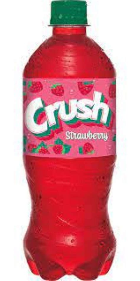 591mL crush strawberry soda - Mart31