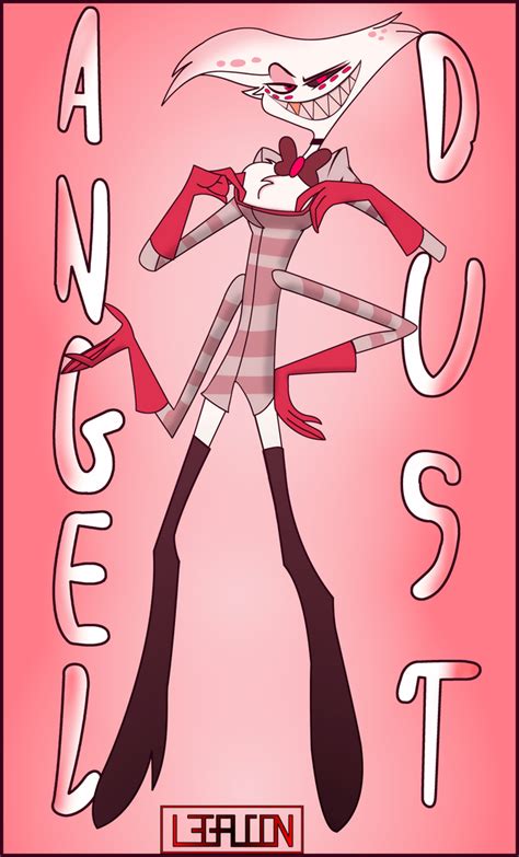 Angel Dust fanart by me : r/HazbinHotel