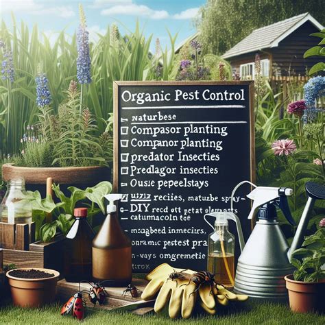 Organic Pest Control Methods in Gardening - Natural Solutions & DIY ...