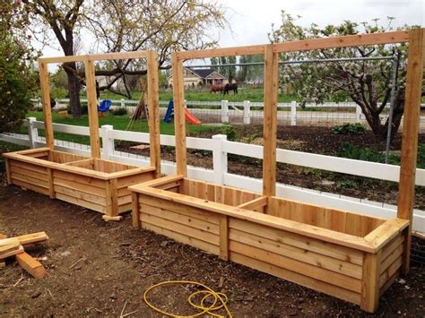 Garden boxes raised, Garden boxes diy, Diy wood planter box