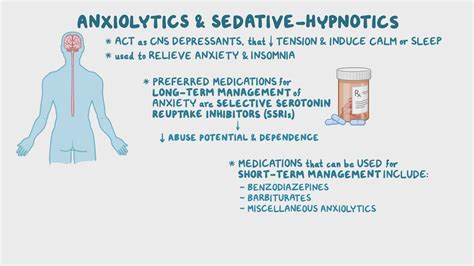 Anxiolytics and sedative-hypnotics: Nursing pharmacology - Osmosis Video Library