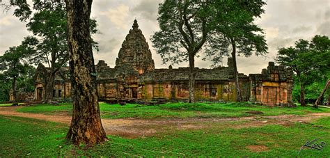 HDR Panorama from Phanom Rung Historical Park – Buriram, Thailand