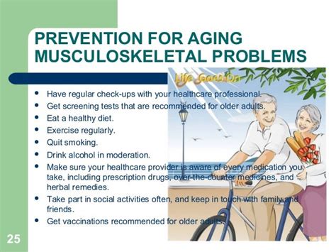 Prevention for musculoskeletal